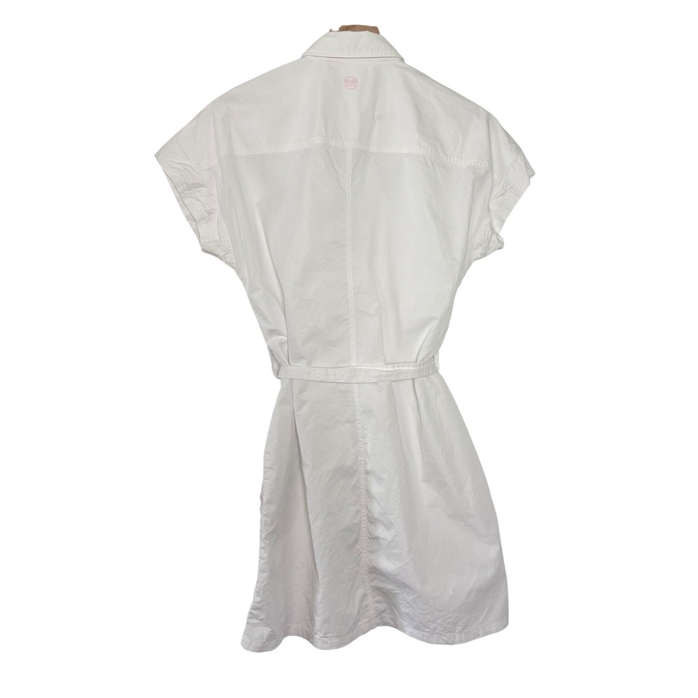 Renwick RNWK White Cotton Caddie Dress Short Size Medium - Picture 4 of 9